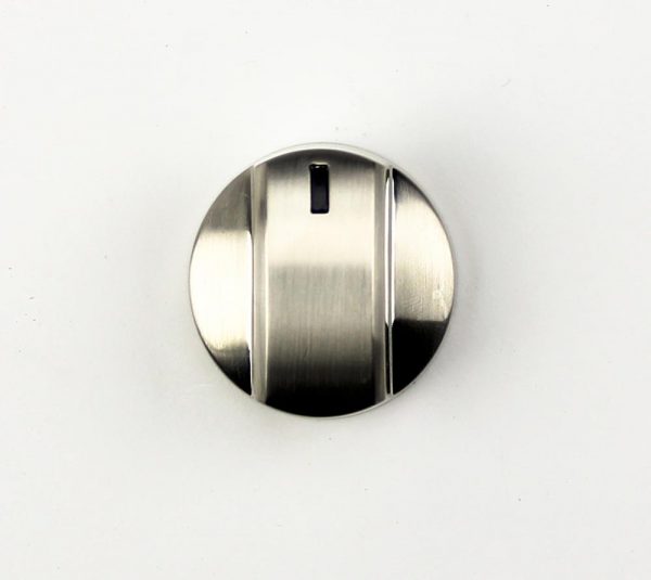 Knob - Brushed Silver